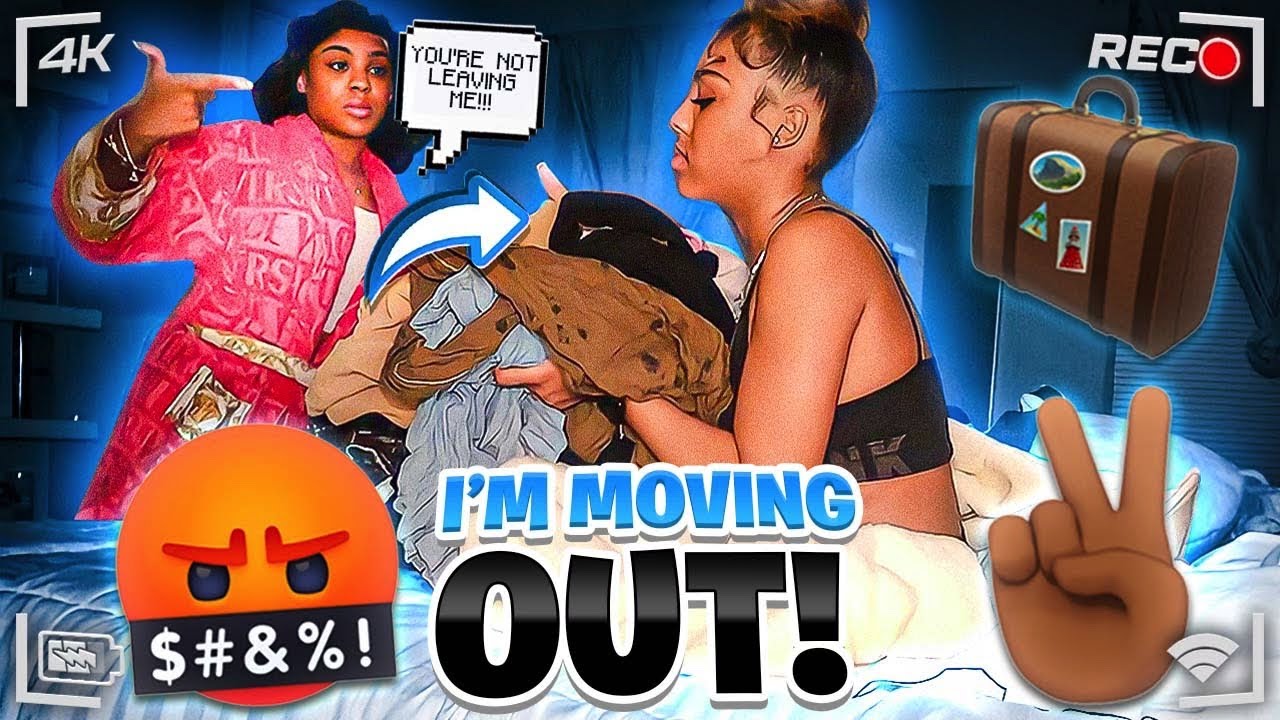 I’m MOVING OUT or YOU LEAVE prank on jayna ✌🏽must watch