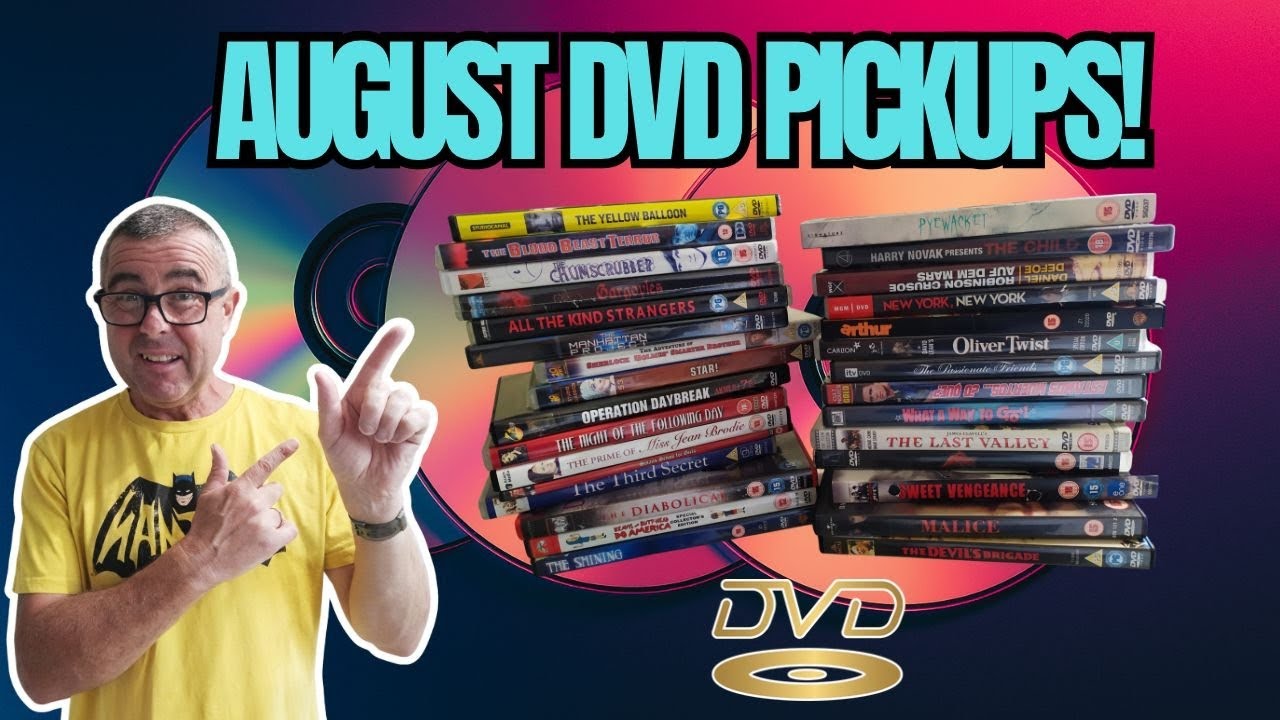 August dvd pickups !!! 