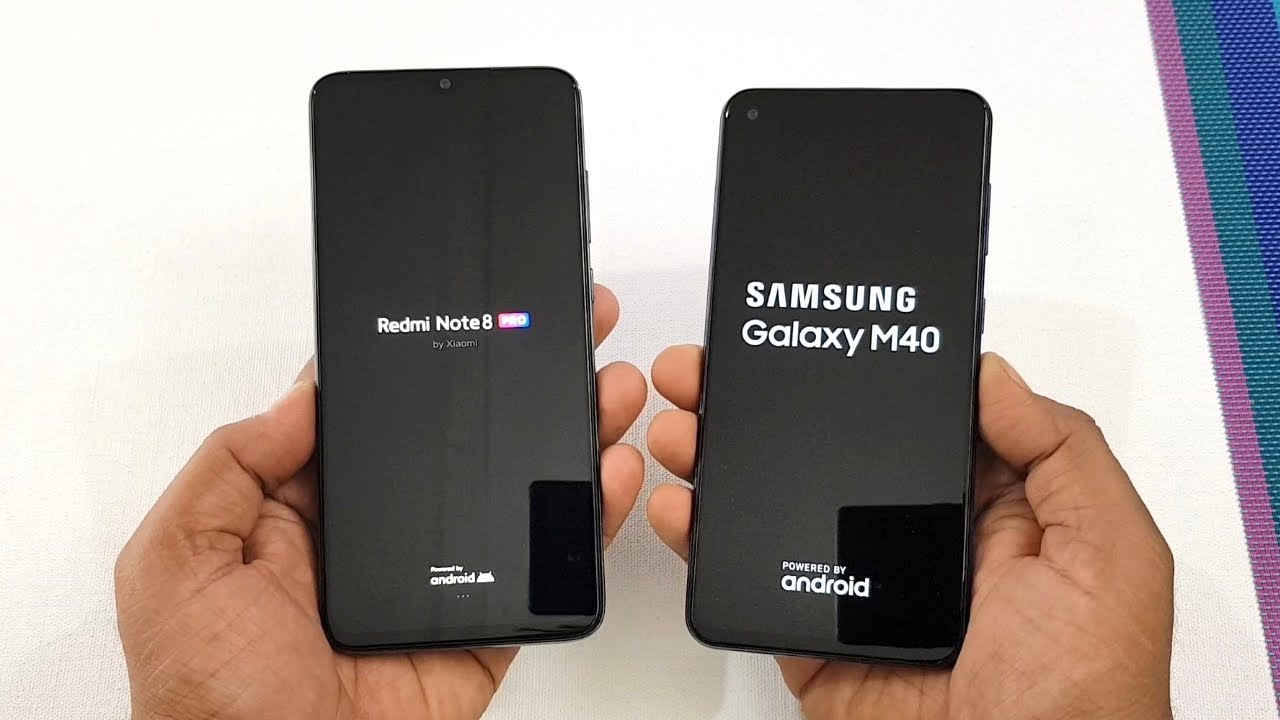 Redmi Note 8 Pro vs Samsung M40 SpeedTest & Camera Comparison
