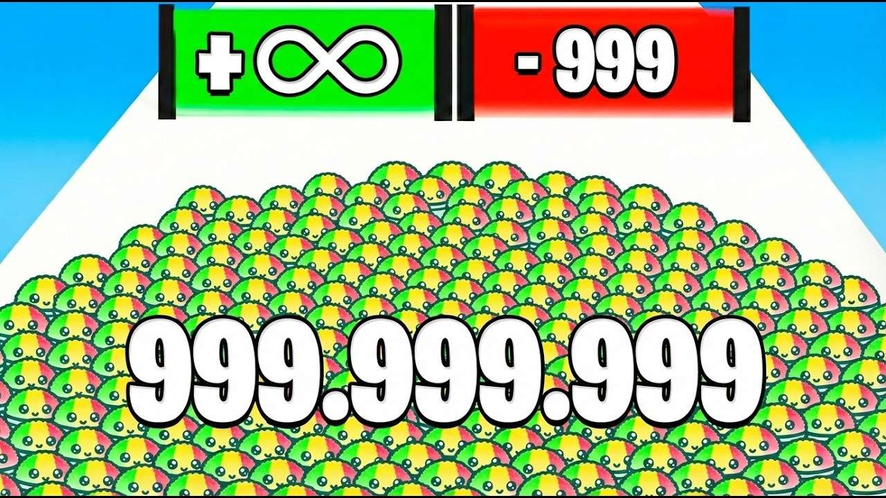 CRIEI UM EXERCITO DE 999.999.999 COMIDAS INFINITAS E LIBEREI A COMIDA SECRETA NO FOOD RUN!