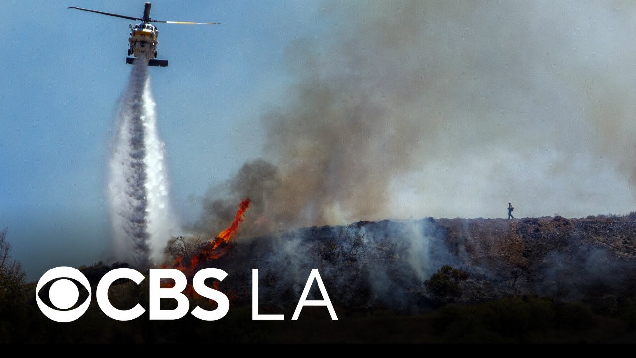 Thousands under evacuation orders and warnings due to Sandy Fire burning in Ventura County