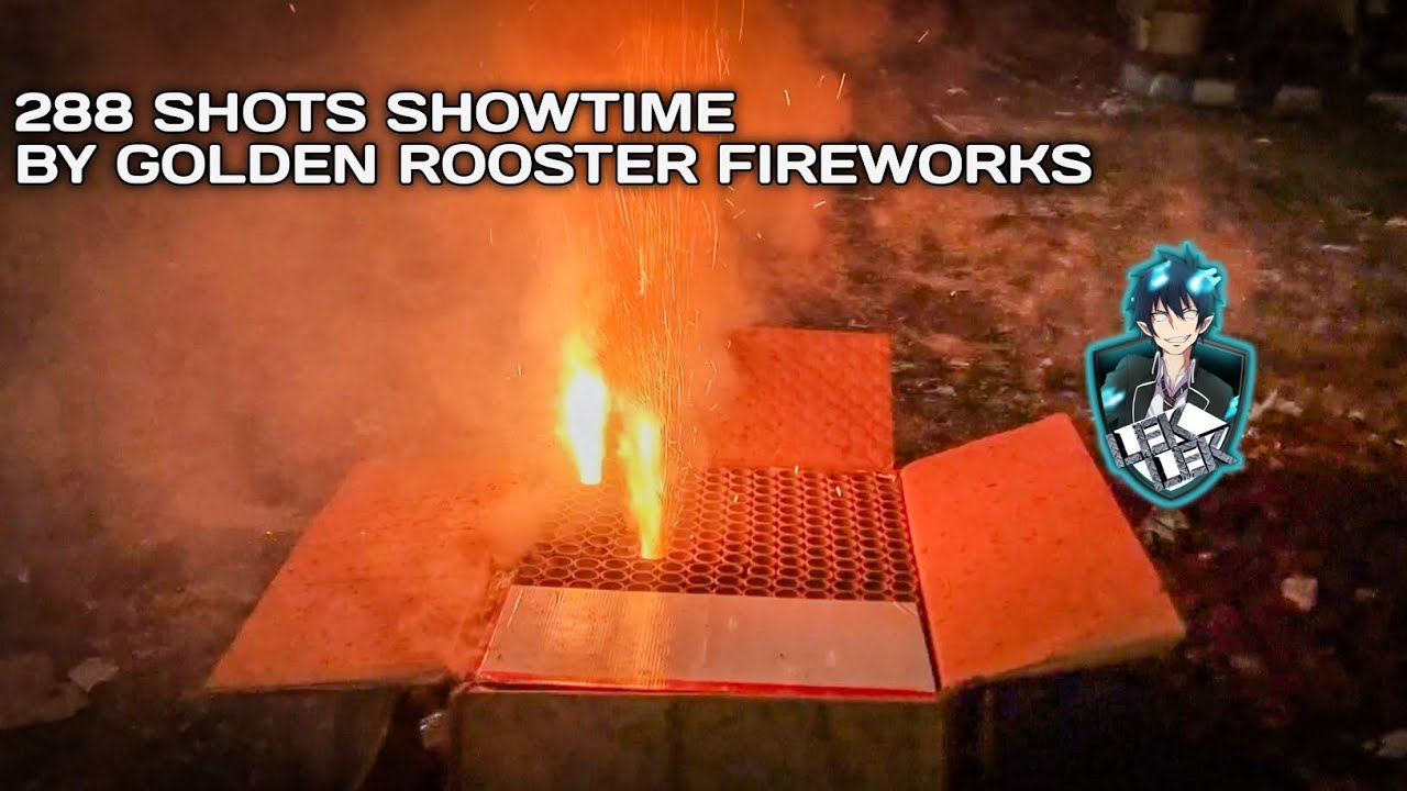 288 Shots Showtime by Golden Rooster Fireworks, Manila, Philippines, New Year's Eve 2024-2025