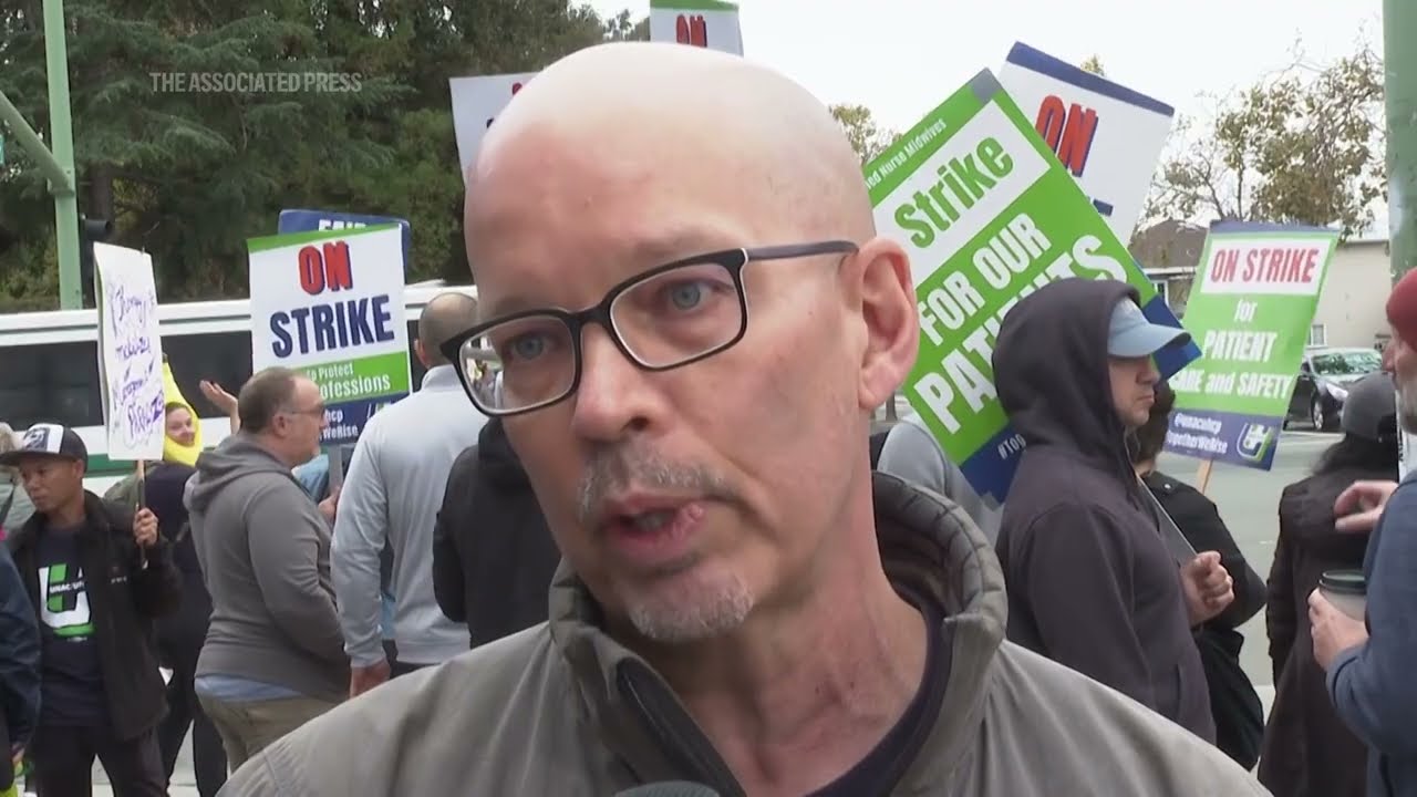 More than 30,000 Kaiser Permanente workers strike for better pay and staffing