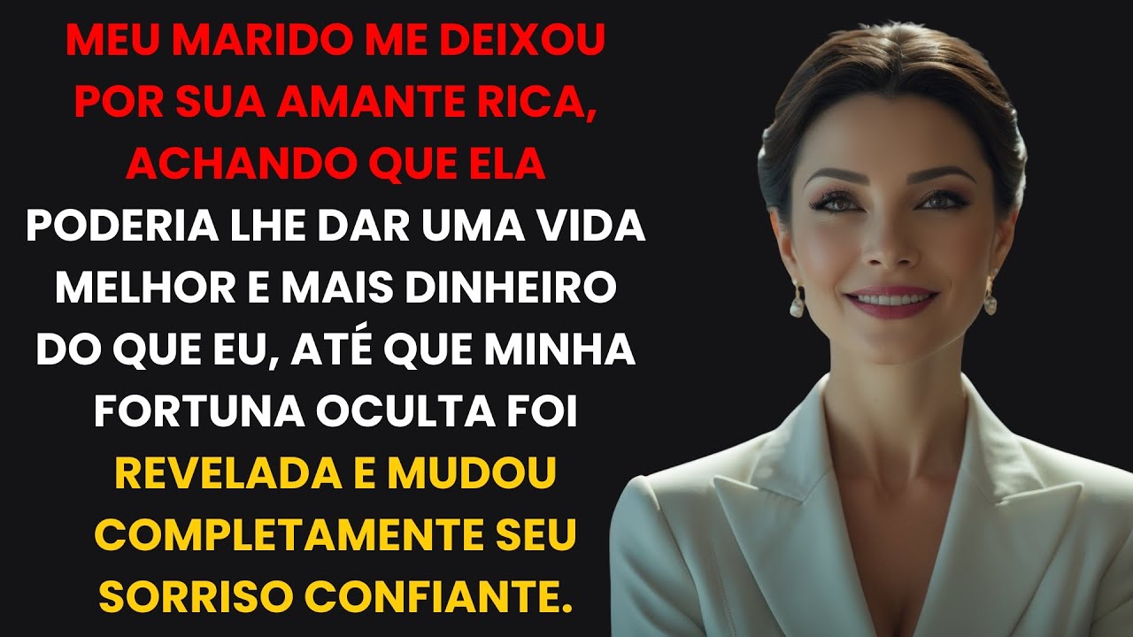 Ele me trocou por sua amante rica, até que minha fortuna oculta mudou seu sorriso