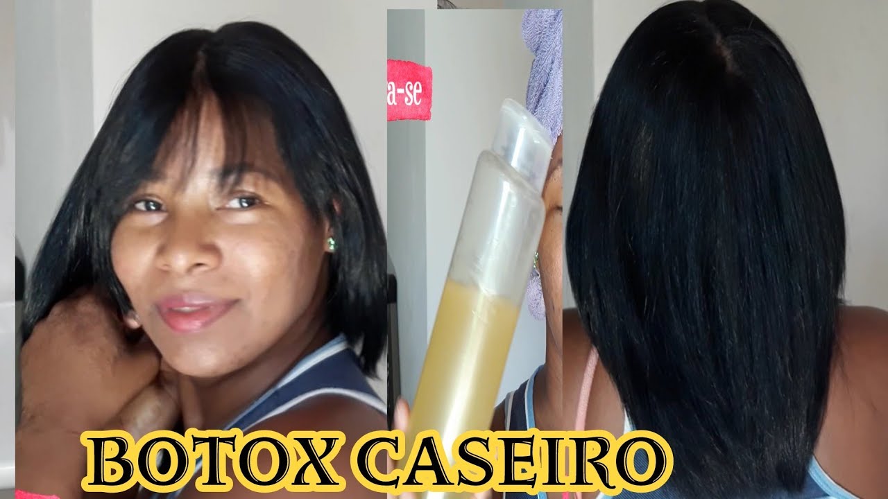 Botox Capilar Caseiro/ CABELO BLINDADO SEM QU&Iacute;MICA