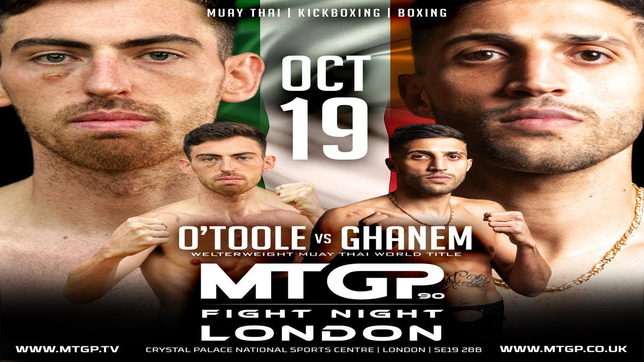 Амро Ганем против Дано О'Тула // Титул чемпиона мира MTGP // MTGP x BXGP Fight Night 90 // 19.10....