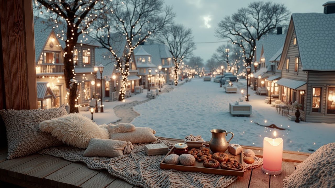 [playlist] Winter Café Jazz by the Window – Soft Jazz for Focus & Reading