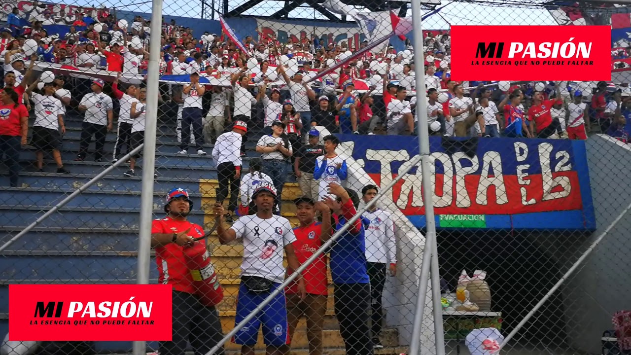 Así recibió la Ultra Fiel al Olimpia contra Platense