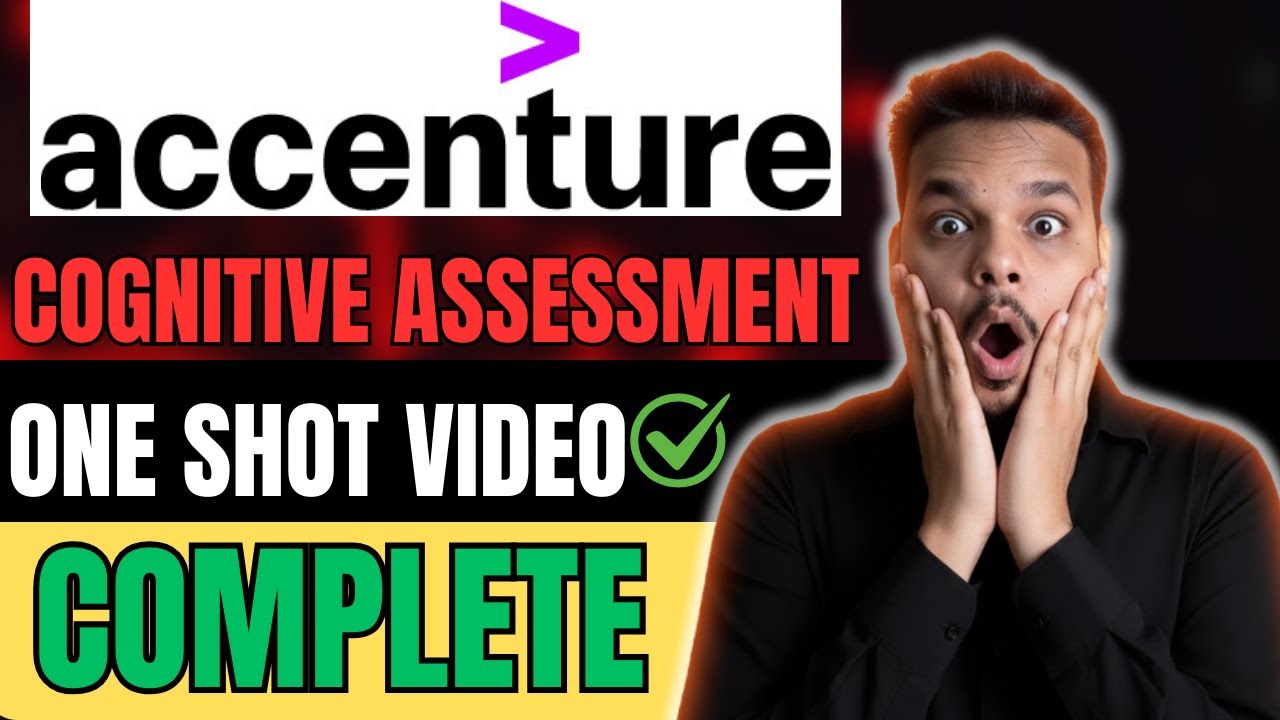 Accenture (One Shot) Cognitive Assessment , Game Based Questions | Explained | Accenture Preparation