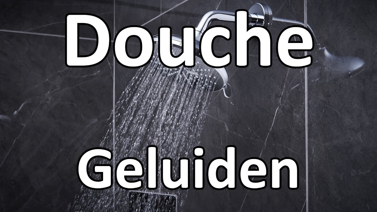 Douche geluiden | ASMR Water vallen op vloer geluiden | Water valt in de douche