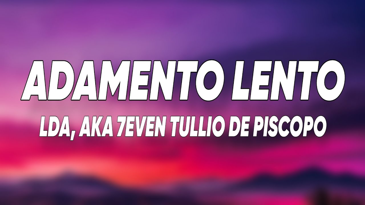 LDA, Aka 7even - Andamento Lento ft. Tullio De Piscopo [Sanremo 2026]