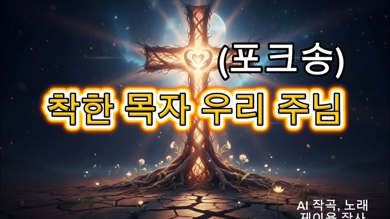 따뜻한 통기타 선율로 듣는 [착한 목자 우리 주님] 요한복음서 10장 11절 (포크송)