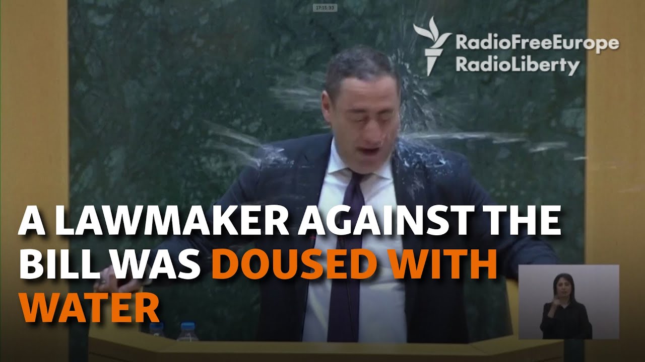 Angry Protests In Tbilisi As Parliament Rejects Veto On 'Foreign Agent' Bill