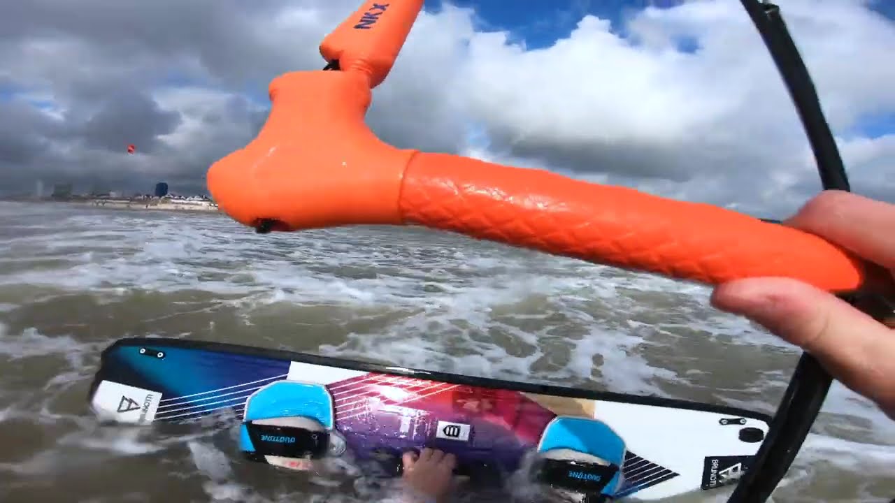 first kite session on the see for stas 2024 23 jul