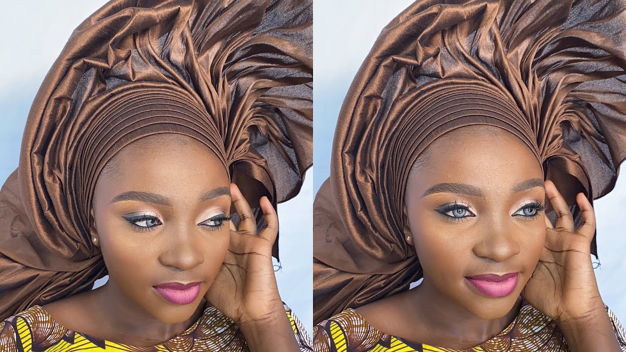 How to tie a turban | bridal turban tutorial using rawsilk