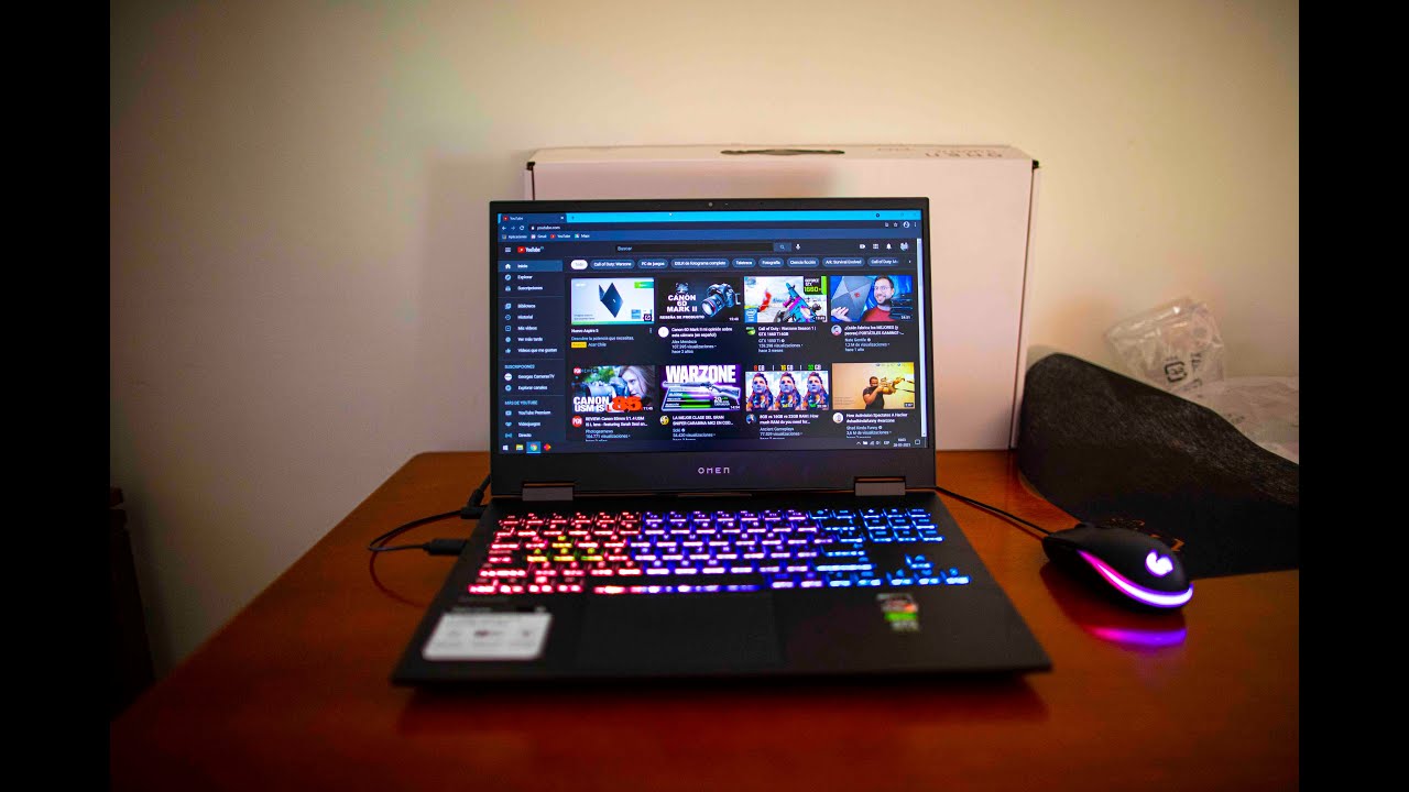 Unboxing / Test HP Omen 15-EN0002LA [10G91LA] Ryzen 7 4800H - RTX 2060 6GB - 512GB SSD - 16GB RAM
