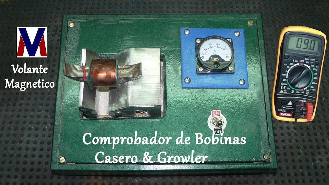 Comprobador de Bobinas Casero & Growler