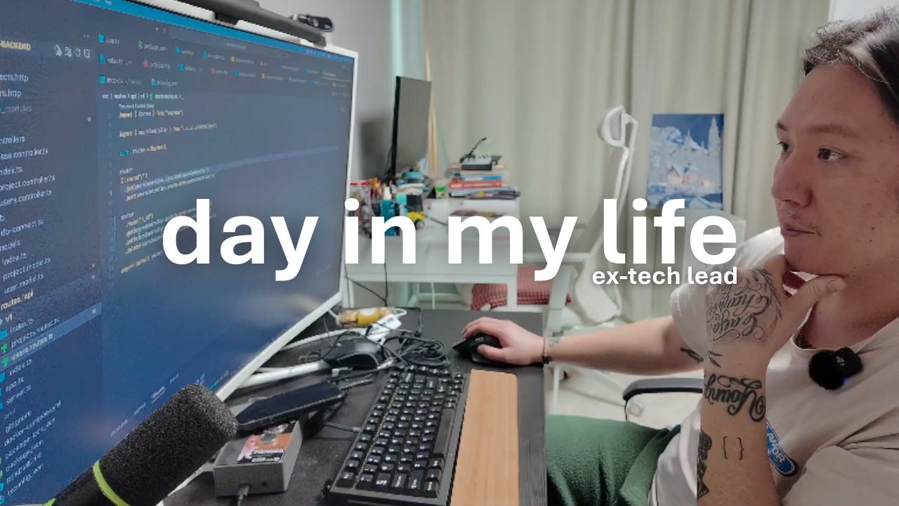 day in the life of a software engineer | 4 hour productivity | uncooking CS degree students