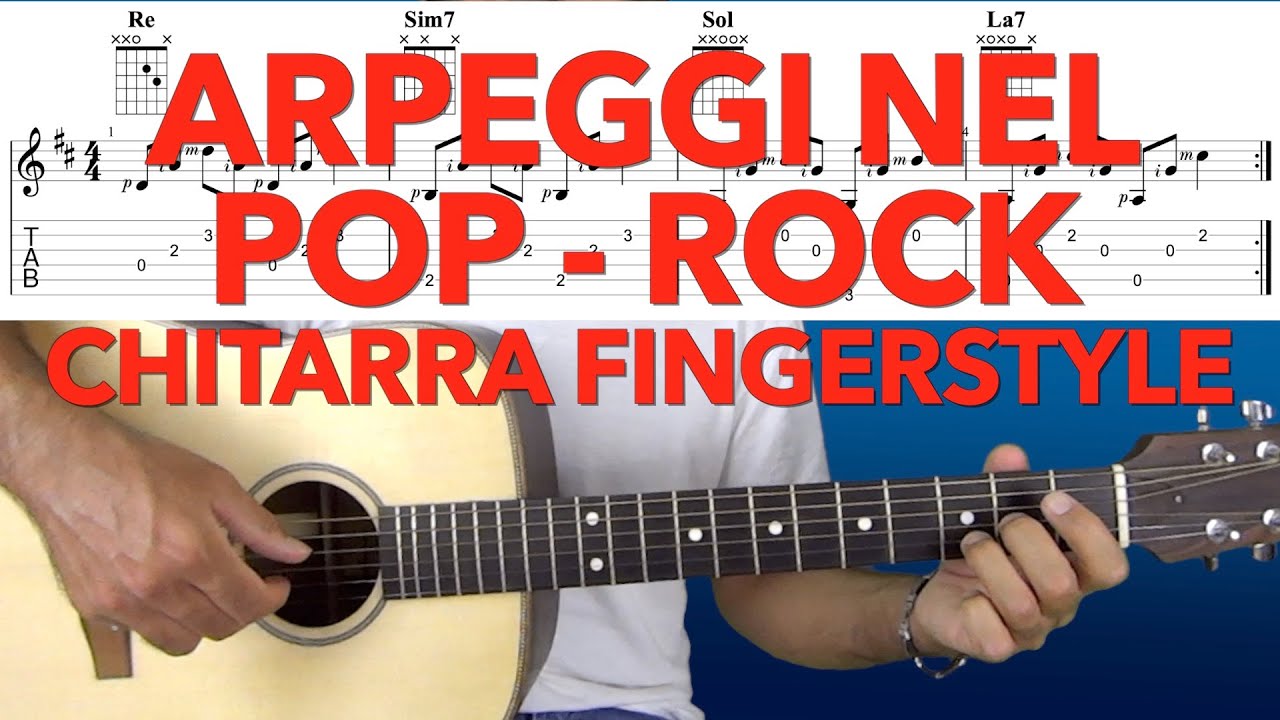 Arpeggio Facile - Impara ad Arpeggiare - Chitarra Acustica