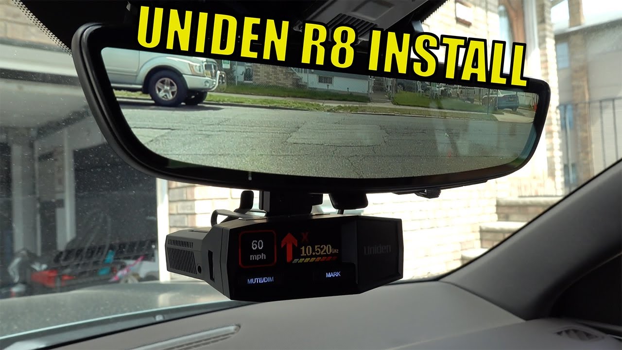 Uniden R8 install into my 2023 Cadillac Escalade
