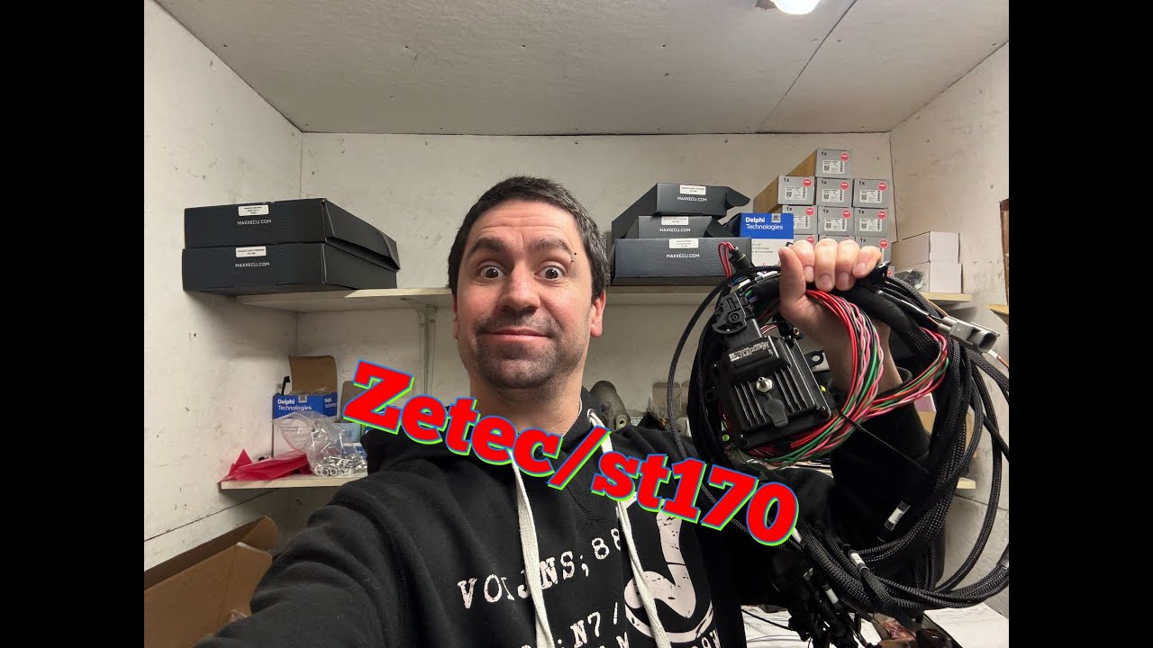 Комплект ЭБУ и проводки MaxxECU для Ford Zetec/ST170 Gen2 Ignition Advantages, часть 1.