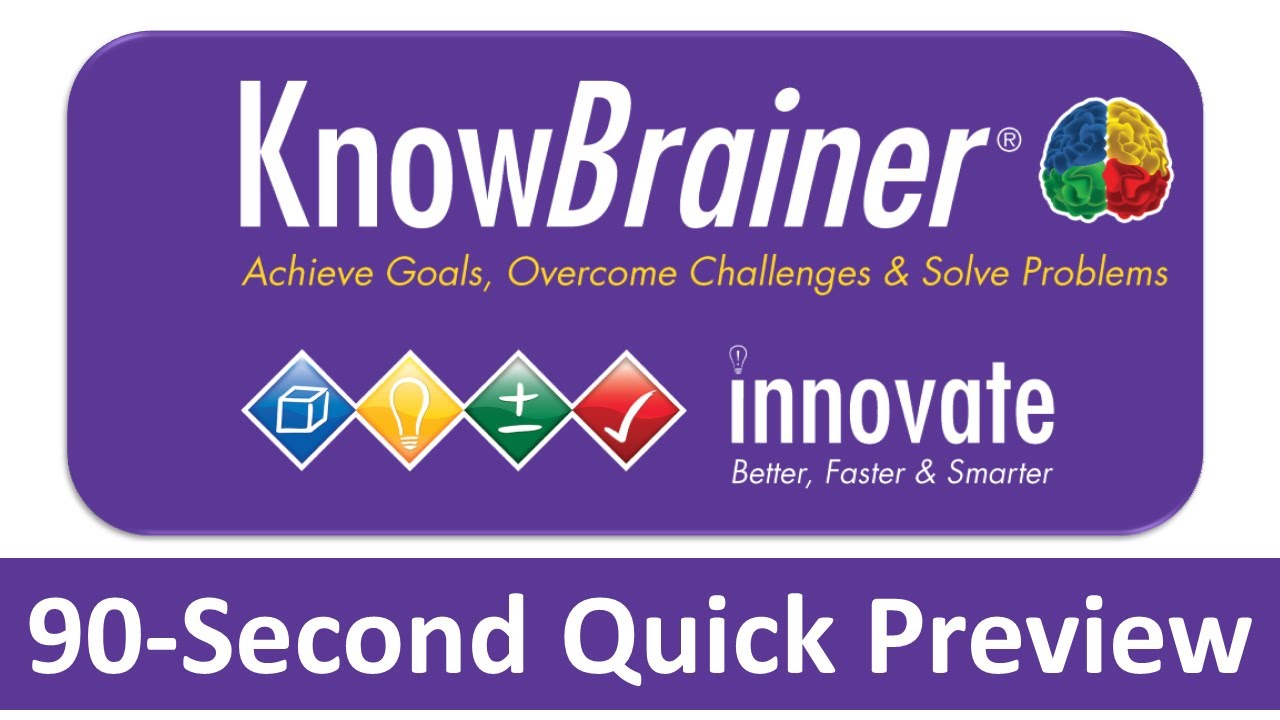 KnowBrainer 90-Second Quick Preview of All 4 Stages