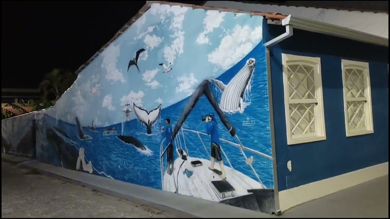 A rua da prefeitura Caravelas 