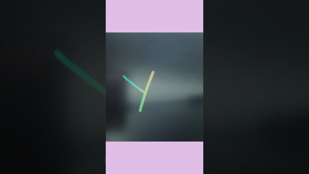 Balloon drawing with letter y #shorts #art #ytshorts #shortvideo #creativeartflick