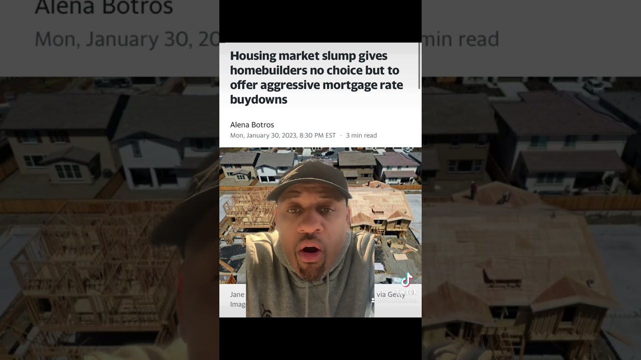 Mortgage rate buy downs for new construction homes!