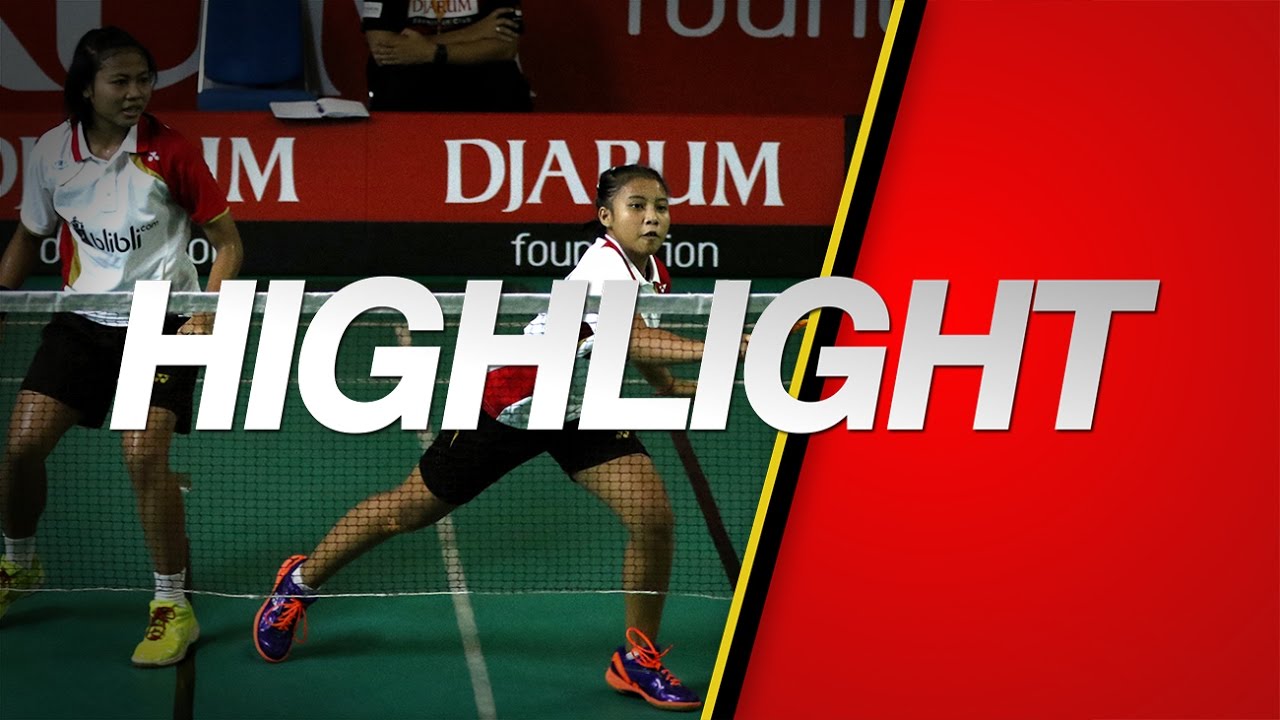 Muzammil Elya/Yely Diyunsari (Djarum Kudus) VS Maria Magdalena/Rezia Dwi (Mutiara Cardinal Bandung)