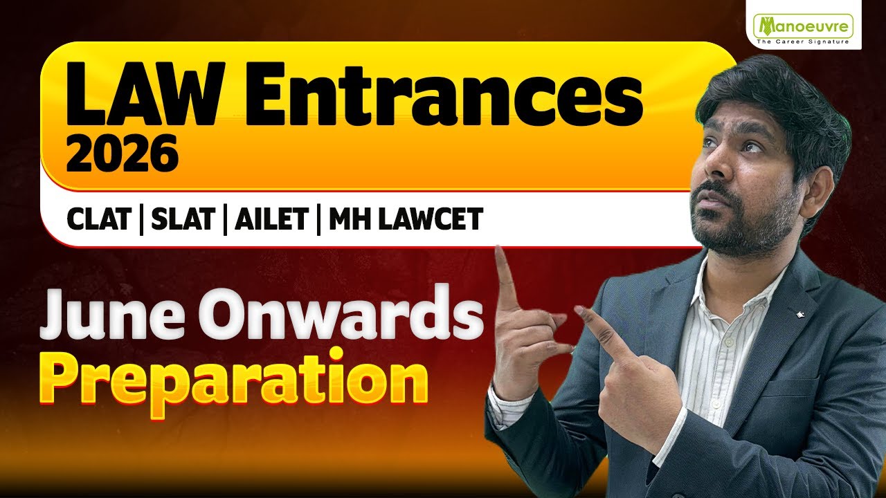 How to Crack Law Exams 2026 & 2027 🔥🔥 | Strategy for MH LAWCET & CLAT Exams | SLAT | AILET | NLAT