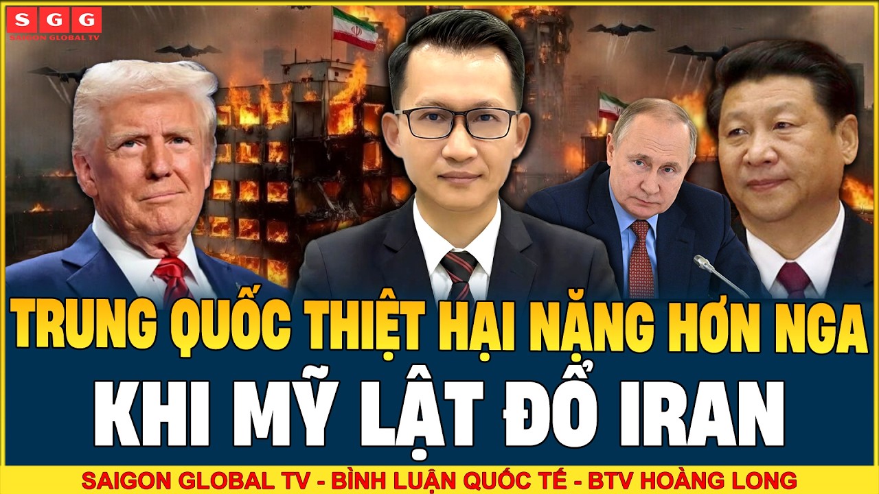 Mỹ Lật Đổ Iran: Vì Sao Trung Quốc Mới Là Bên Thiệt Hại Lớn Nhất?