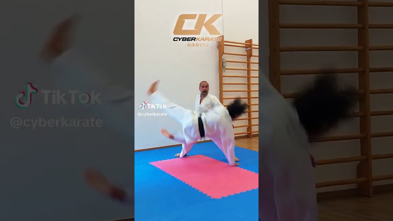 MAE GERI VS HAITO UCHI - KARATE SHOTOKAN #shorts