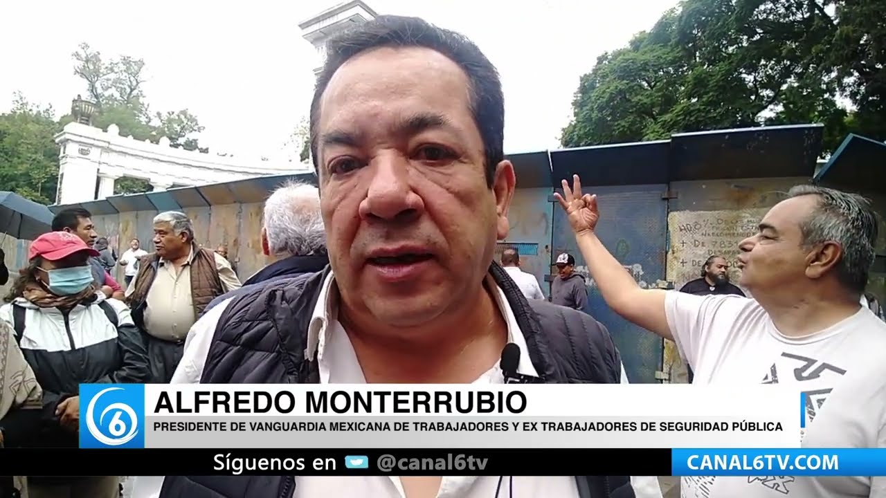 Polic&iacute;as y bomberos jubilados de CDMX, exigen el pago pendiente de pensiones