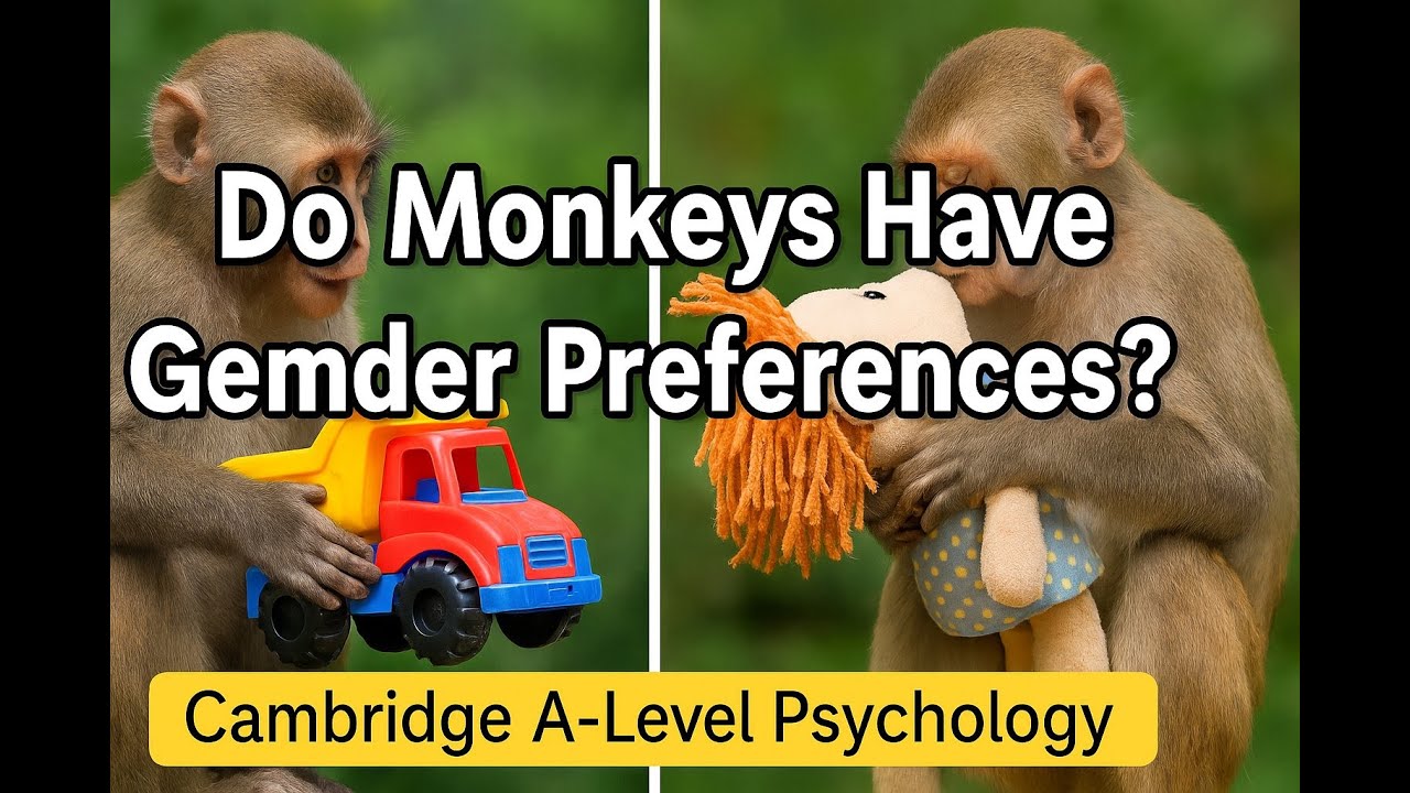 Hassett et al. (2008) – Do Monkeys Prefer Boy or Girl Toys? | Cambridge Psychology Explained
