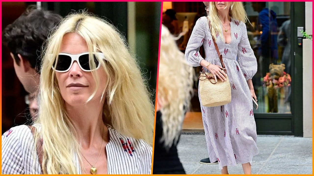 Claudia Schiffer and her 19-year-old lookalike daughter Clementine enjoy a glamorous girls' day out