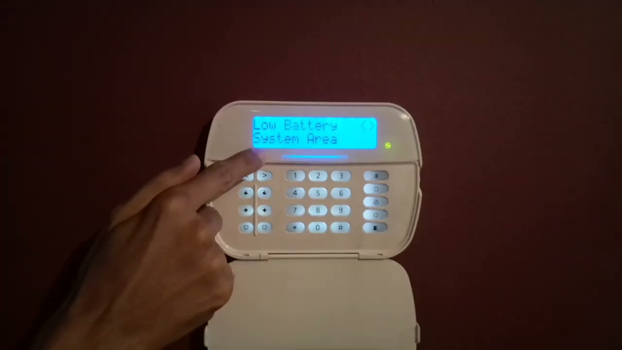 DSC Alarm Trouble: System Battery. How to stop Beeping?