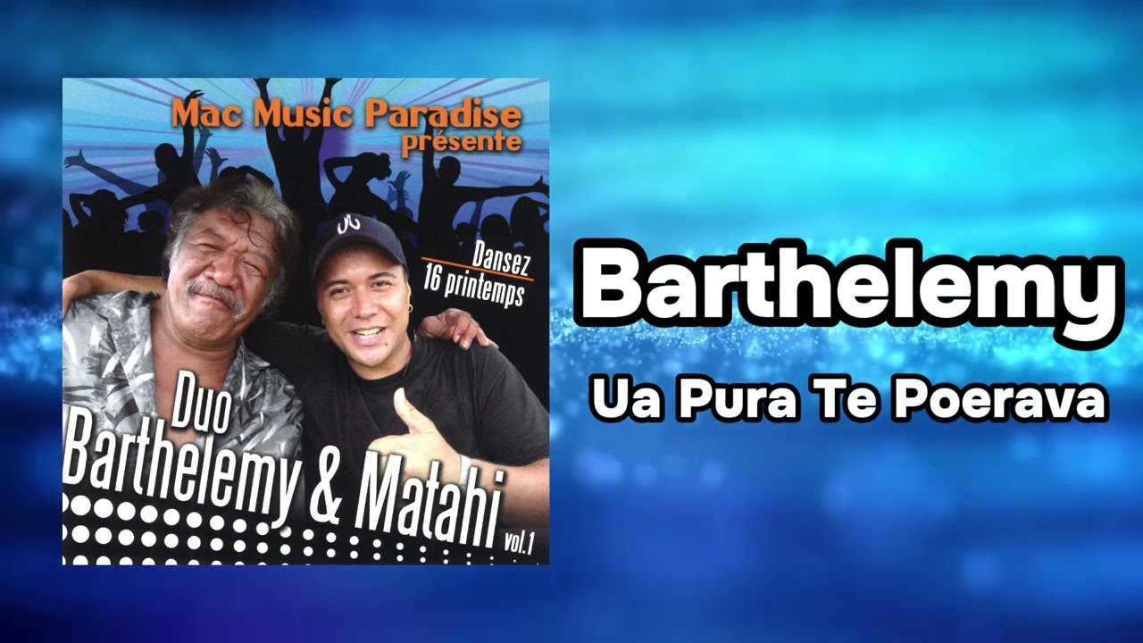 Barthélémy & Matahi - Paris-Bordeaux à Corsica (Official Visualizer)