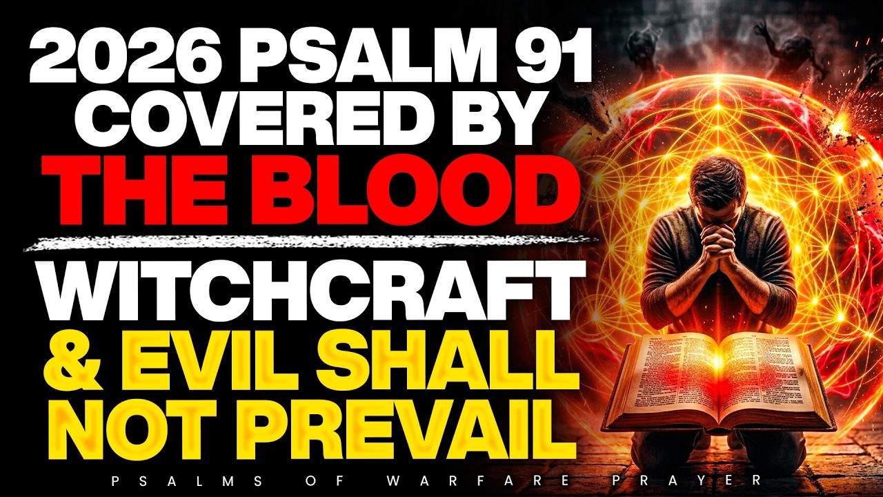 PSALM 91 Covered by the Blood of Jesus | No Witchcraft & Evil Shall Prevail Over You
