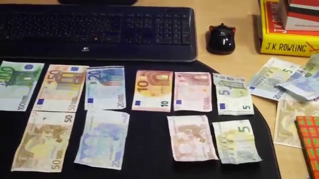 Euros Money Coins and notes explained for Travellers Euro Europe