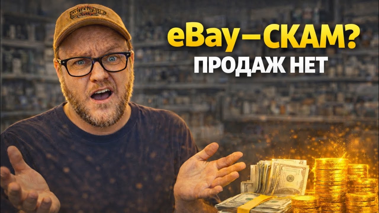 eBay — рай для скаммеров? Почему продаж нет