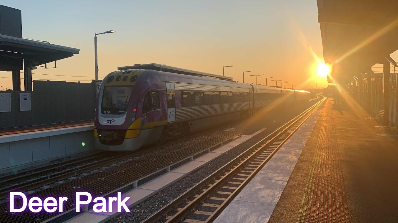 First Day of Trains at the New Deer Park Station | Victorian Transport