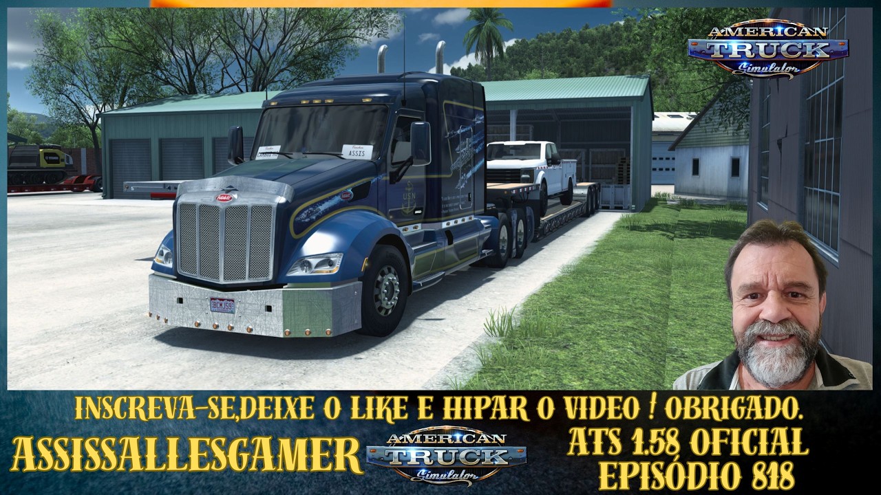 AMERICAN TRUCK SIMULATOR 1.58 OFICIAL ⭐ * EP 818 * NA PEGADA DOS 4,5K! 💬QUAL SUA CIDADE?