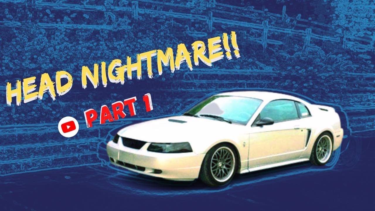 2000 Mustang V6 Replace Head and Head Gasket Part 1