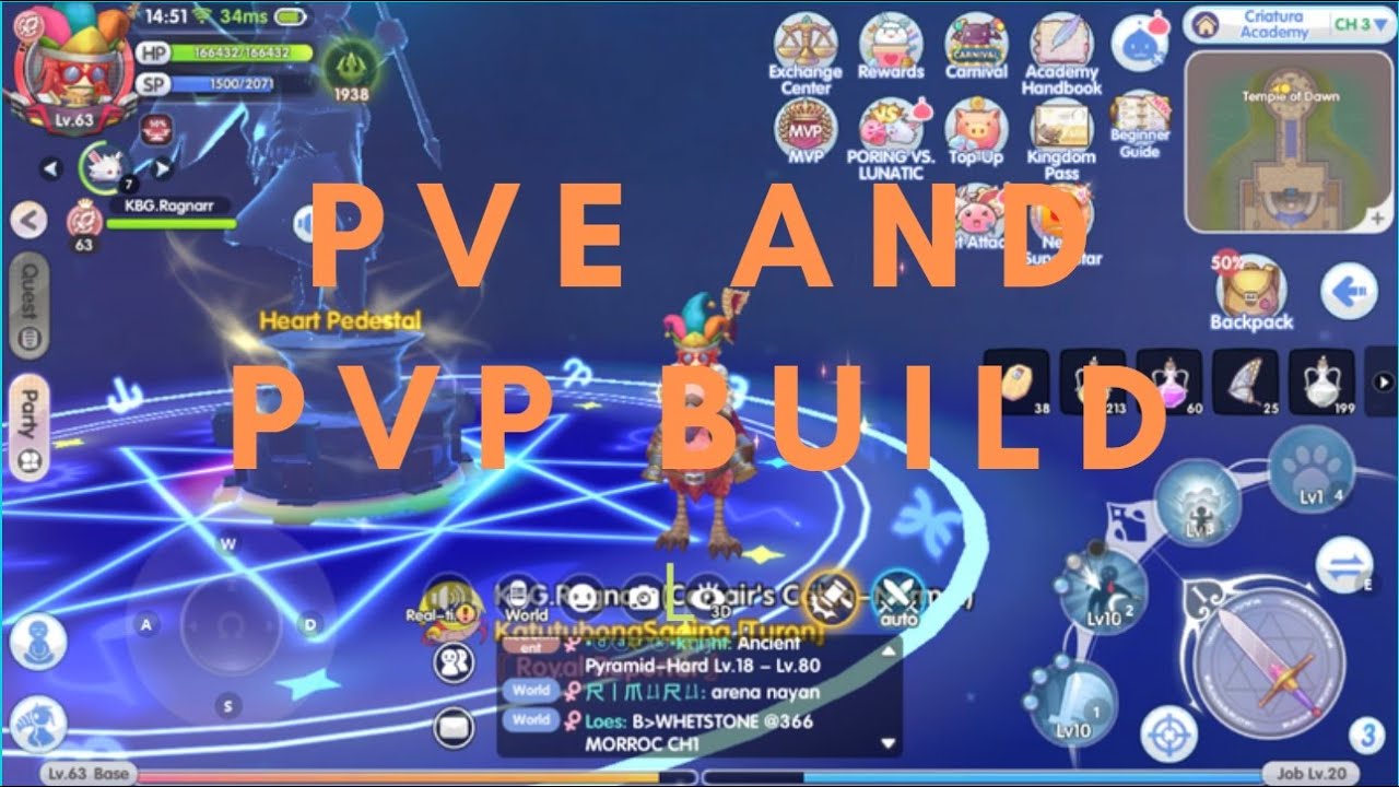 ROX: Agi Knight [F2P] Guide: Skill Build for PVE and PVP [ENG]