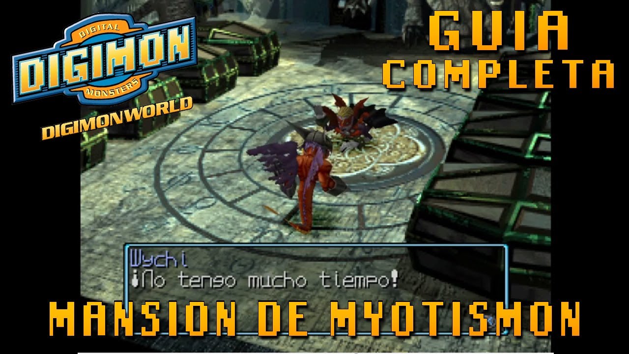 MANSION DE MYOTISMON  - DIGIMON WORLD GUIA COMPLETA