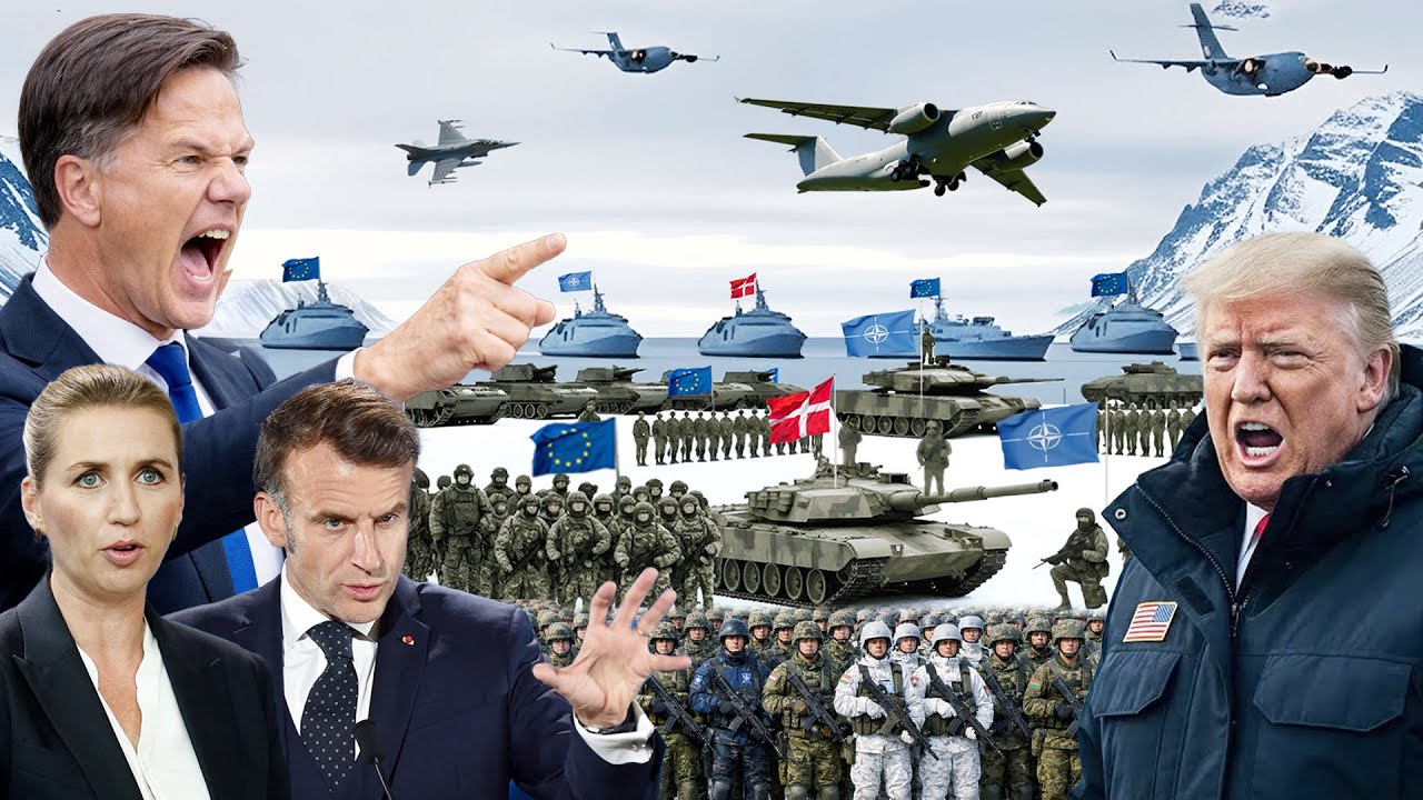 EROPA&ndash;NATO Siapkan Pasukan Ke Denmark Usir Amerika!? Pasukan Dikerahkan ke Greenland untuk Hadang AS