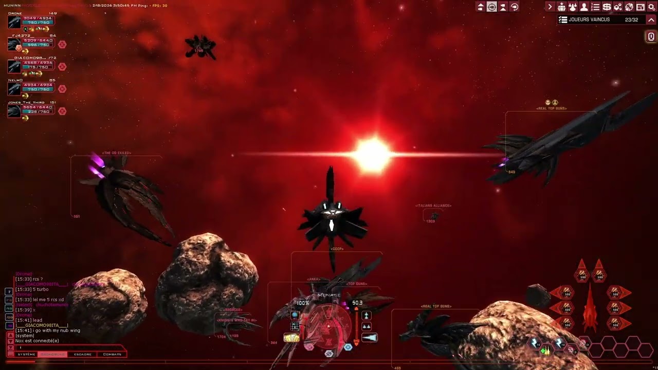 DRONE/VIXIV pvp muninn funny