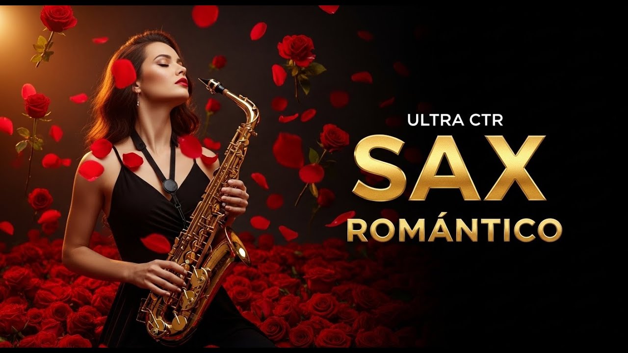 Música de Sax Romántica para Dormir Profundo, Relajarse y Crear una Noche de Calma Total
