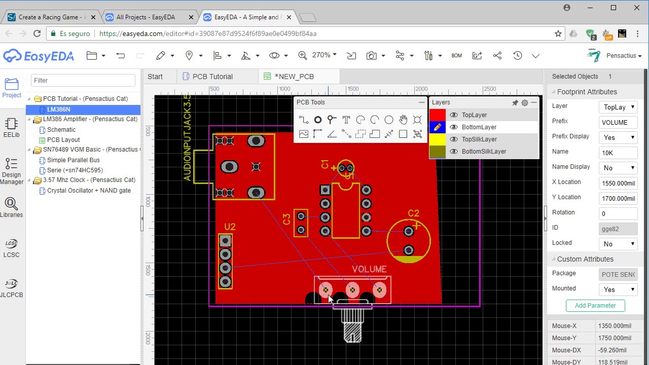 Diseño de PCBs con EasyEda